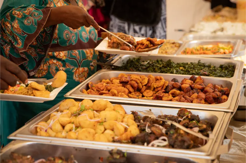 The dos and donts of a multicultural wedding (food)